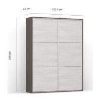 DRESSING LEX 171-218-45 D GRI/MSJ